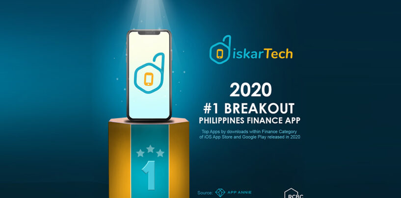 DiskarTech Ranked as the Most Downloaded Finance App in 2020