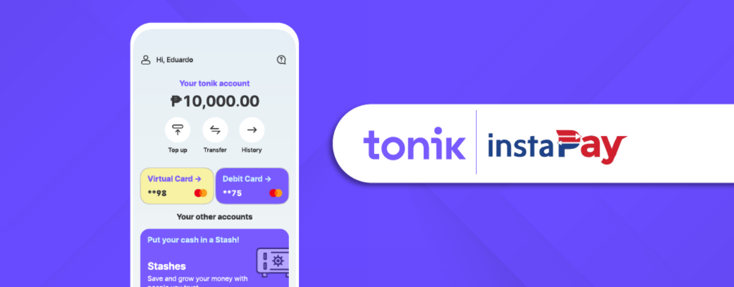 Tonik Enables Real-Time Fund Transfers up to PHP 50,000 With InstaPay