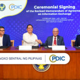BSP, PDIC Sign MOA to Streamline Cooperation and Supervision of Bank Deposits